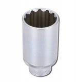 Sonic 12-kantige dop 1/2" 30mm, lengte 77mm