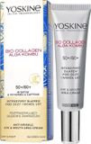 Yoskine Bio Collageen Kombu Alga 50+/60+ Intensieve Bio Crème voor de ogen en rond de mond voor diepe rimpels dag en nacht 15ml