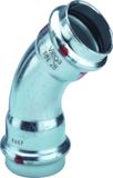 Viega Prestabo coude - 22 mm 45 gr acier