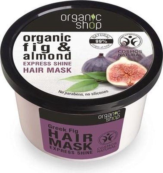 Organic Shop - Fig & Almond Hair Mask - 250ml