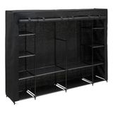 5 five simply smart 5five Dressy kledingkast, rechthoekig, 230 x 165 cm, zwart