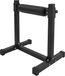 Split-squat standard - Support de squat sur une jambe - 9 réglages - Capacité maximale 200 kg - Longueur du rouleau 420 mm - Dimensions : 612 x 567 x 673 mm - Couleur : noir
