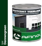 Afinol Houtcoat Teerlook Mat Dennengroen 750 ml