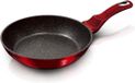 BerlingerHaus Poêle à frire Burgundy - 28 cm - Aluminium - Rouge