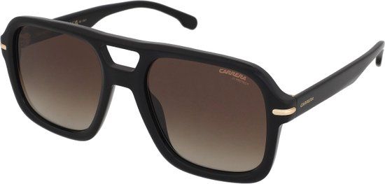 Carrera Carrera 317/S 807/HA Zonnebril - Heren - Zwart - Bruin - 55 mm