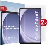 Rosso Tablet Screen Protector Geschikt voor Samsung Galaxy Tab A9 | TPU Display Folie | Ultra Clear | Case Friendly | Duo Pack Beschermfolie | 2-Pack