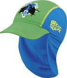 BECO-SEALIFE® Zonnepet kinderen - Blauw/Groen