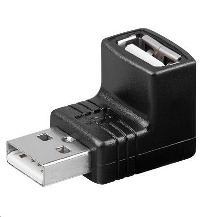 Microconnect USBAMAFA tussenstuk voor kabels USB A Zwart