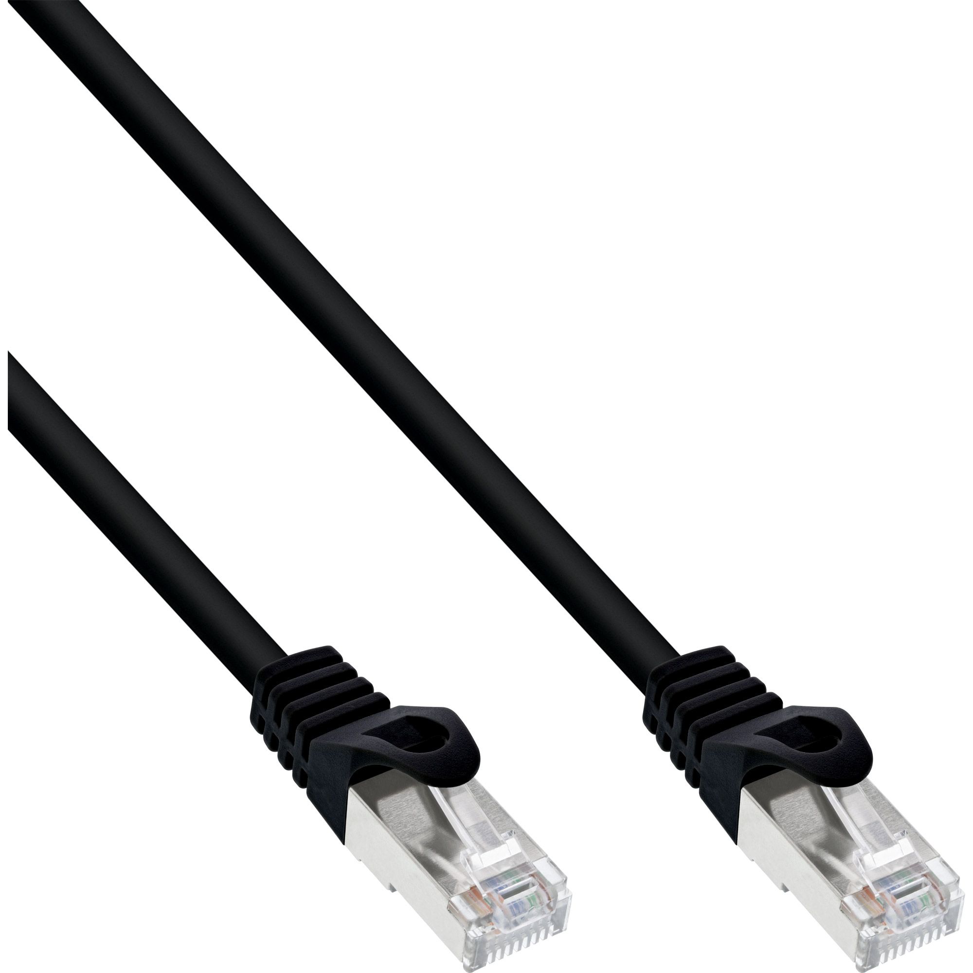 InLine 4043718065530 Netwerkkabel Zwart 2 m Cat5e F/UTP (FTP)