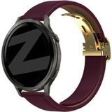 Bandz Bracelet cuir 'D-Type' Levowatch Tiny (rouge)