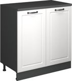 Vicco Uitbreidingskast Rion, Wit Landhuis/Antraciet, 80 x 46 cm