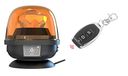 Rotative Ryme Automotive Rotative LED R65 28 W Li-ion batterij incl. afstandsbediening, oplaadbare batterij, autonoom, noodgevallen barnsteen magnetisch