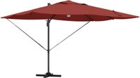 vidaXL Parasol Terracotta 351 x 250 x 253 cm Polyester en Aluminium