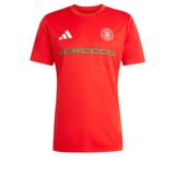 ADIDAS PERFORMANCE Tricot 'FIFA World Cup 26™ Morocco' donkergroen / rood / natuurwit