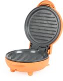 Giles & Posner Funfair Mini Bakplaat, PFAS-vrij, 550W, Oranje
