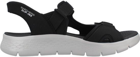 Skechers Slip-ins Go Walk Flex Zandal-Easy Entr - Heren Sandalen - Zwart - Maat 44