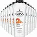 Gliss Shampoo Total Repair - 12 x 400 ml - Voordeelverpakking