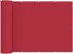 vidaXL Balkon privacy scherm 200 x 700 cm stof met PU-coating rood