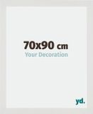 yd. Cadre photo 70x90 cm Blanc mat MDF Mura