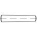 TOOLCRAFT TO-5393682 Conische pen 2.5 mm Staal 100 stuk(s)