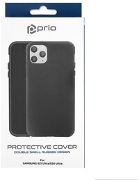 Prio Prio Protective Cover Galaxy S21 Ultra Zwart
