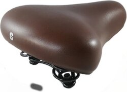 Selle comfort Luxe Bruin Gel Zadel City Groot 24,7 X 21,9 Cm Unisex