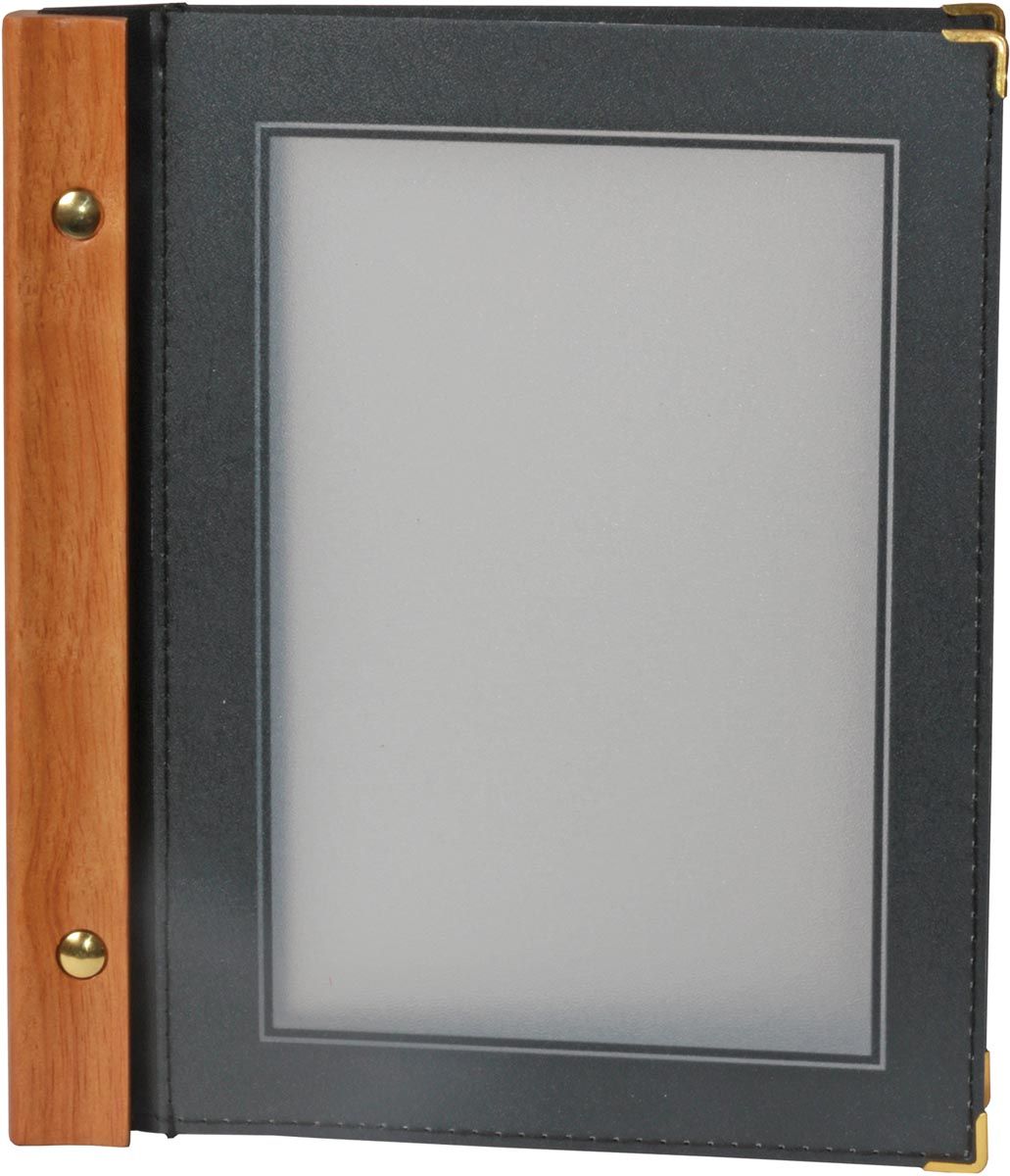 Securit Menukaart a 5 4 x 2 tassen wijnrood