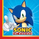 Sonic Procos/JT-Lizenzen 20 Sonic the Hedgehog FSC servetten 33x33cm