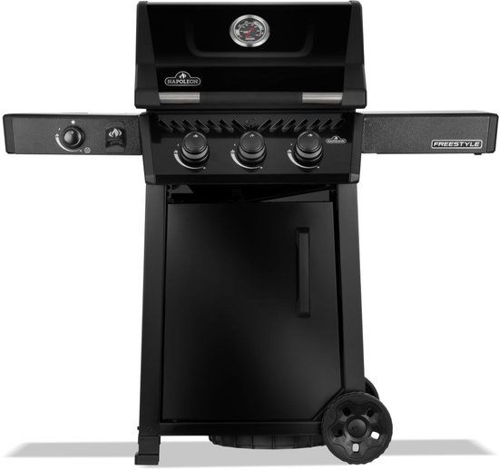 Napoleon Freestyle 365 gasgrill zwart met infrarood zijbrander