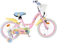 Volare Disney Stitch Kinderfiets - Meisjes - 16 inch - Crème Koraal Blauw