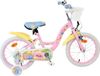 Volare Disney Stitch Kinderfiets - Meisjes - 16 inch - Crème Koraal Blauw