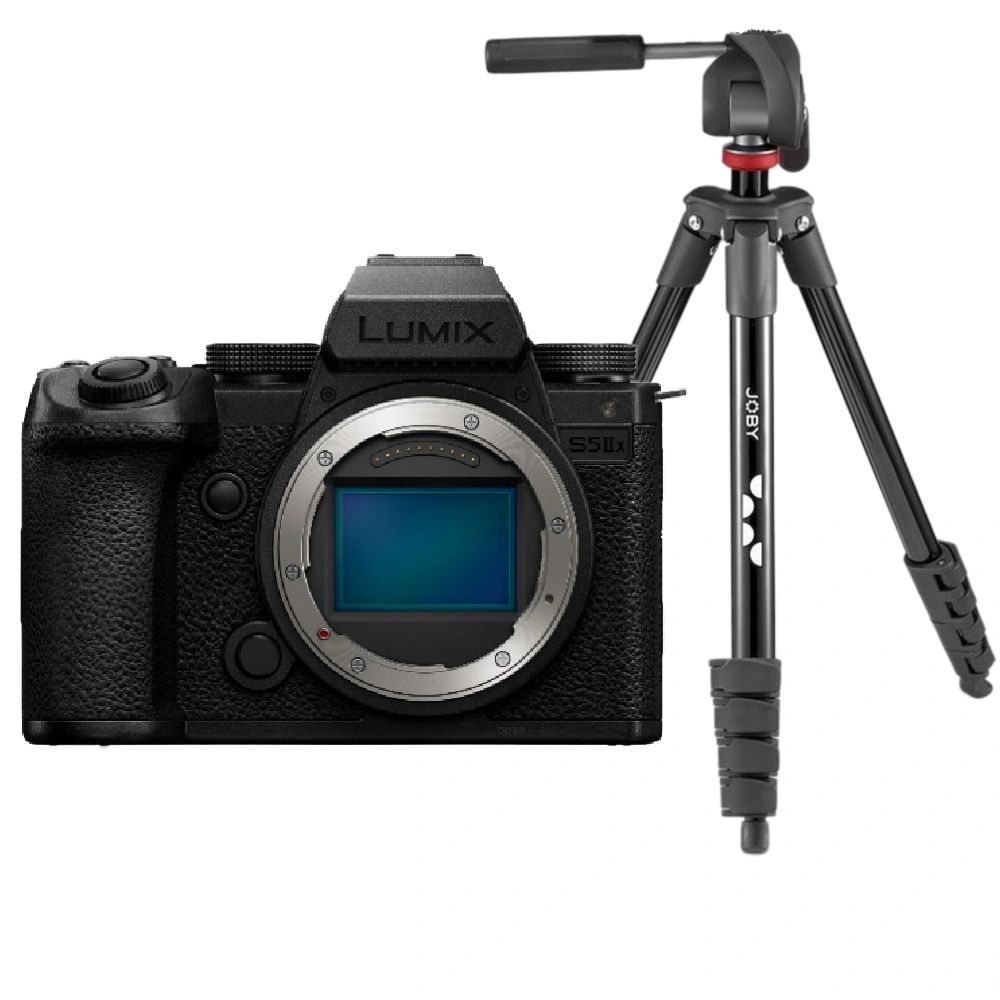 Panasonic Lumix DC-S5 IIX body + Joby Tripod