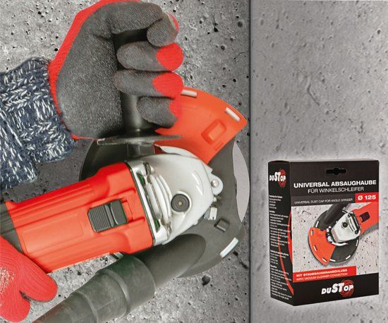 Rotec DUSTOP universele afzuigkap voor komschijven ø115 en ø125