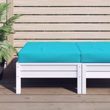 vidaXL Palletkussen 60x60x8 cm Oxford Stof Turquoise