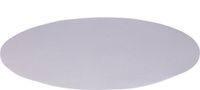 Wicotex Placemats Uni - grijs - rond 38 cm