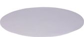 Wicotex Placemats Uni - grijs - rond 38 cm