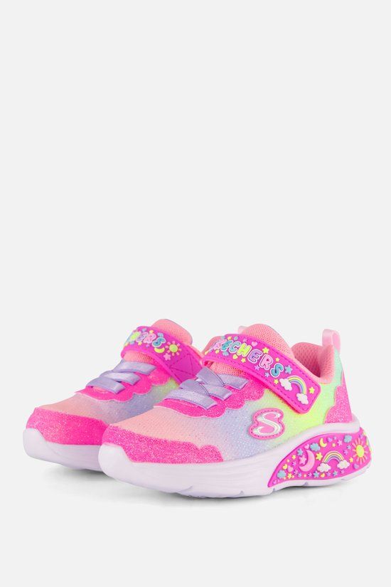 Skechers My Dreamers Sneakers Roze Textiel Dames