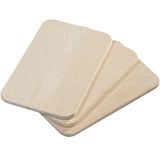Kesper Ontbijtplank, hout, bruin, 23 x 15 x 1 cm, 3-delig