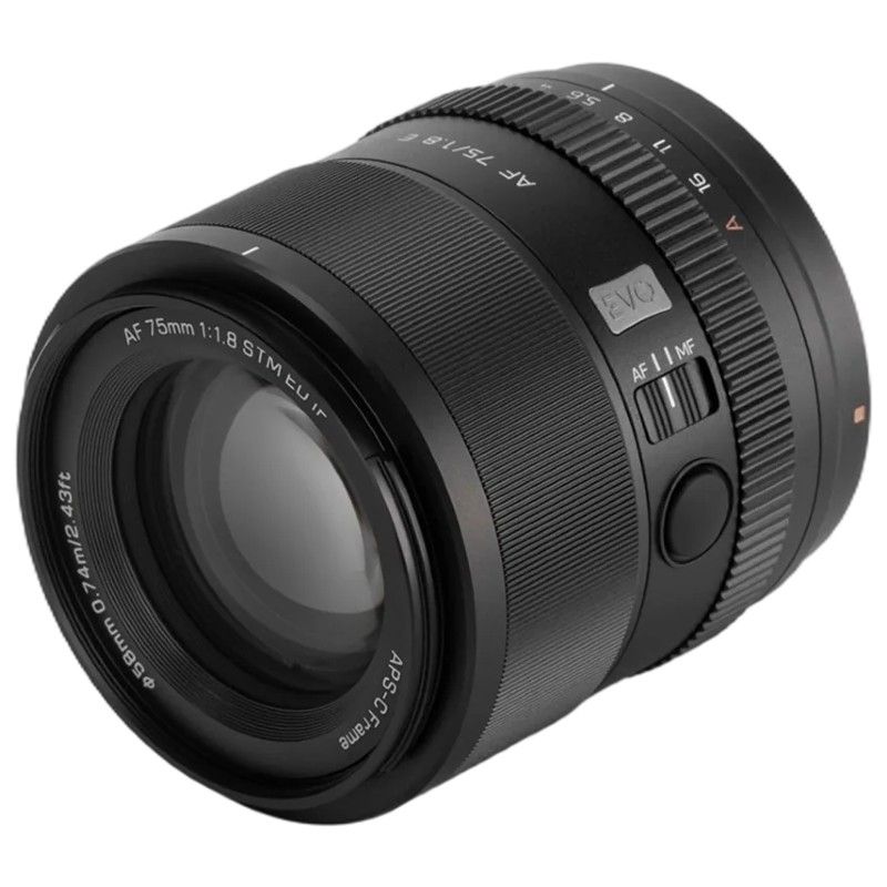 Viltrox 75mm f/1.8 AF EVO Sony E-mount objectief