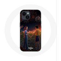 Maniacase Hoesje voor Oppo A38 Sangoku Naruto Luffy uit één stuk Dragon Ball Z zwart-witte achtergrond, anime manga