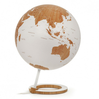 Globe with lighting Bamboo 25 cm