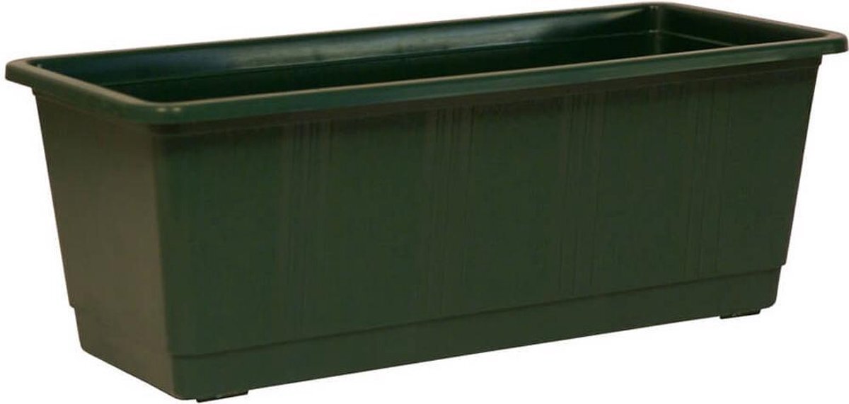 Geli balkonbak standaard donker groen - balkonbak donker groen 40 cm