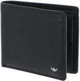 Golden Head Leren portemonnee Polo RFID Protect Scheintasche 1135 Schwarz zwart