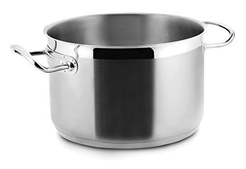 Lacor Hoge Steelpan Zonder Deksel Eco-Chef D.32 cm
