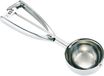 Merkloos IJsschep RVS - Koekjeslepel Deegschep - Portioneren Ingrediënten - Ergonomische Trekker - 6 cm Diameter - Zilverkleurig