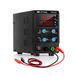 Laboratoriumvoeding 0-35 V, 0-5 A DC, verstelbaar, met 4-cijferig led-display, elektronische reparatie, doe-het-zelvers en voertuigelektronica.