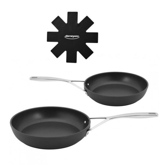 Demeyere Alu Pro Dura Glide Koekenpannenset - 20 & 24cm - Titanium | 5412191136041