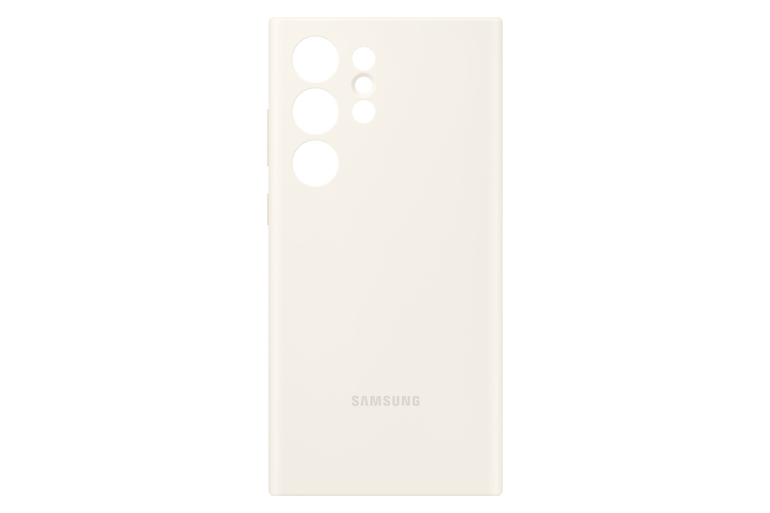 Samsung Galaxy S23 Ultra Silicone Cover Case - Cream
