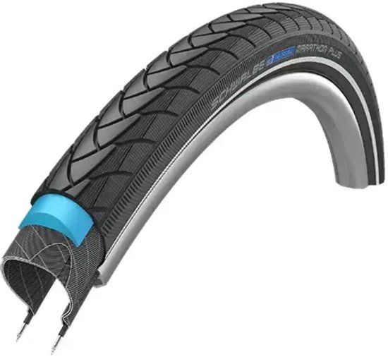Schwalbe Marathon Plus - 26 inch x 1.75 - Zwart Reflecterend - Buitenband