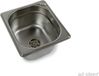 Évier en acier inoxydable, lavabo de camping, lavabo, adapté aux camions de crème glacée. Dimensions : 175 mm x 160 mm x 100 mm